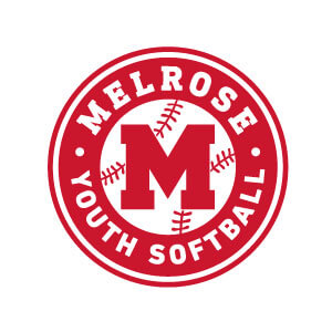 Small Melrose Youth Softball Logo