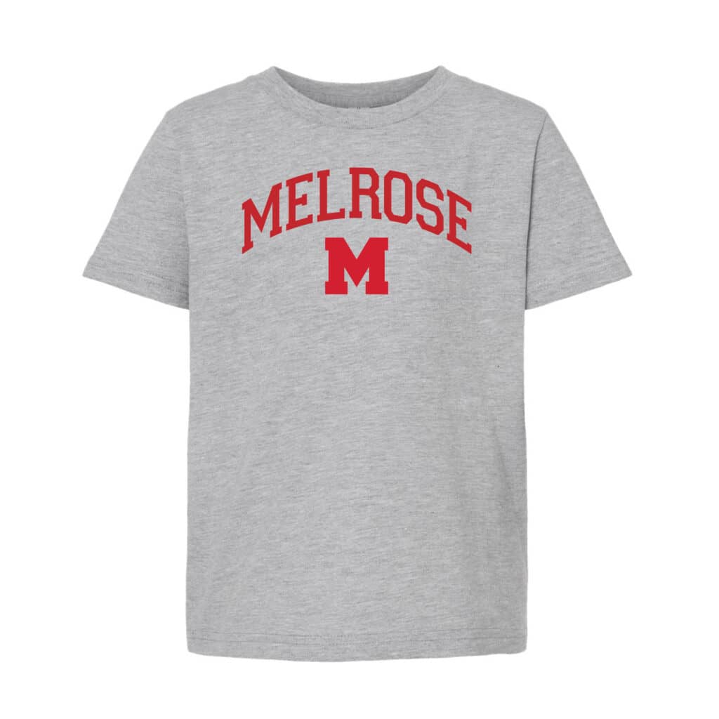 Youth Grey Fine Jersey Melrose T-Shirt