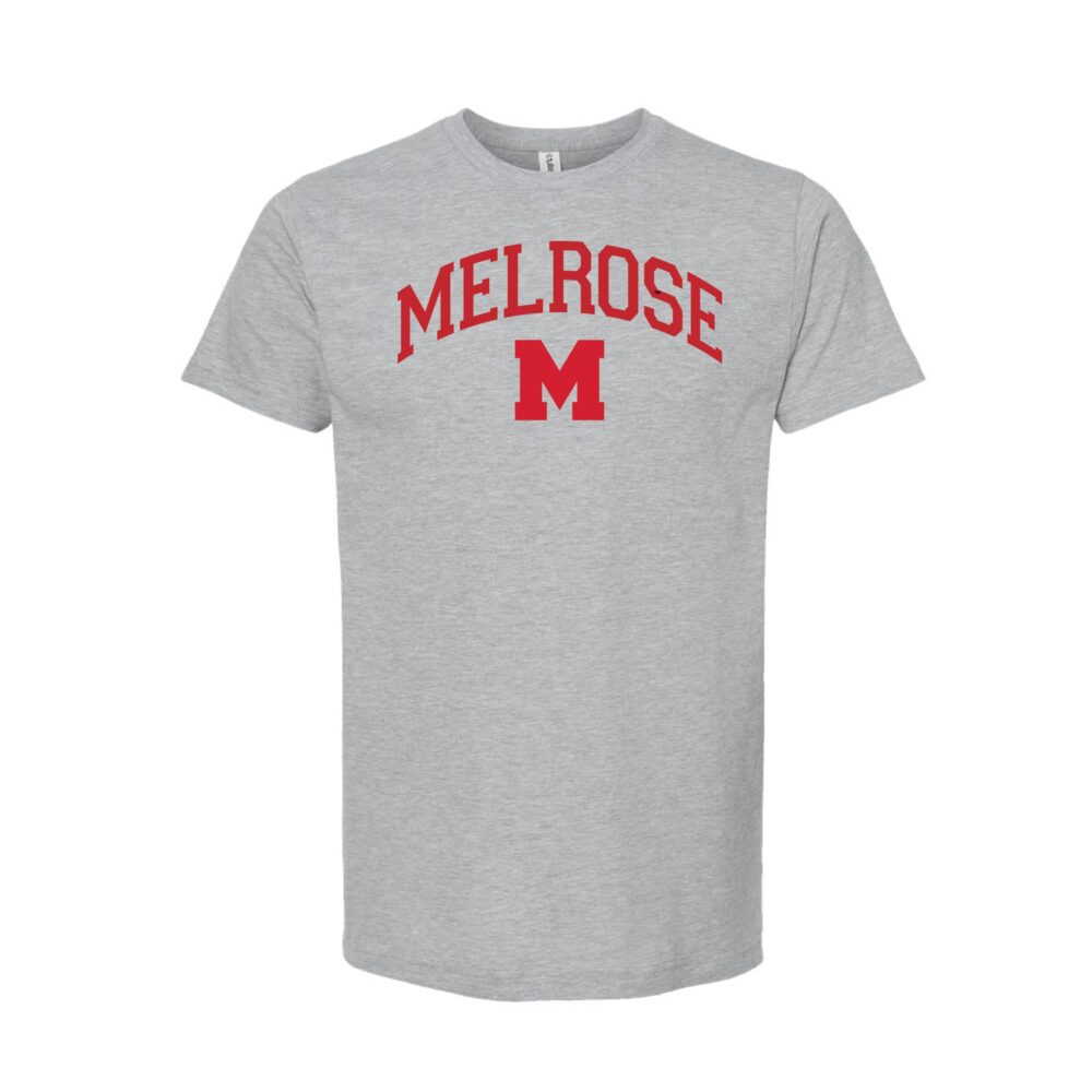 Grey Fine Jersey Melrose T-Shirt