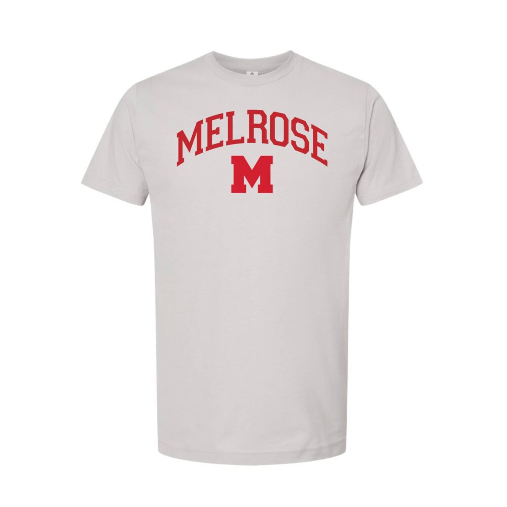 Silver Fine Jersey Melrose T-Shirt