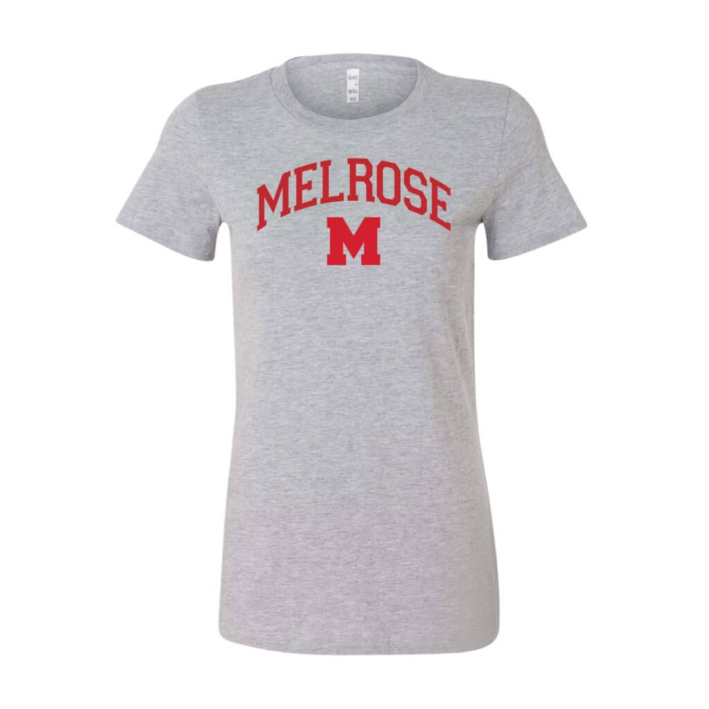 Women's Melrose Fine Jersey Slim Fit Grey T-Shirt