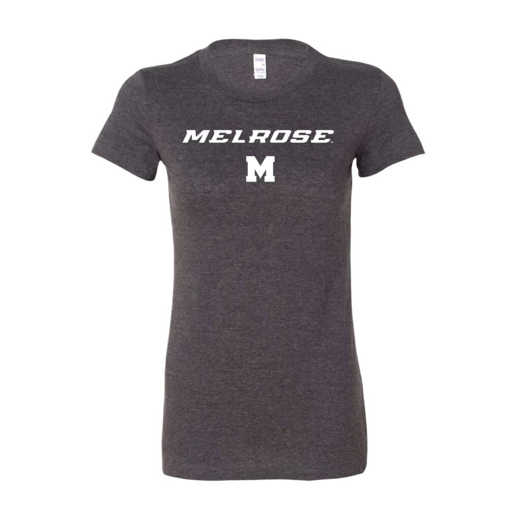 Women's Melrose Fine Jersey Slim Fit Grey Heather T-Shirt