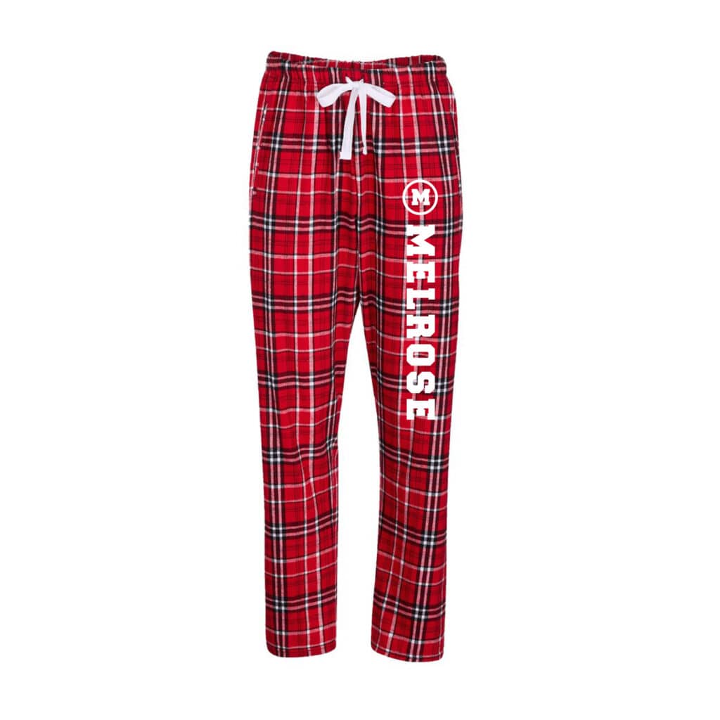 Women's Haley Red & White Flannel Pants