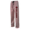 Adult Grey & Red Flannel Pants