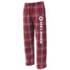 Youth Red & White Melrose Flannel Pants