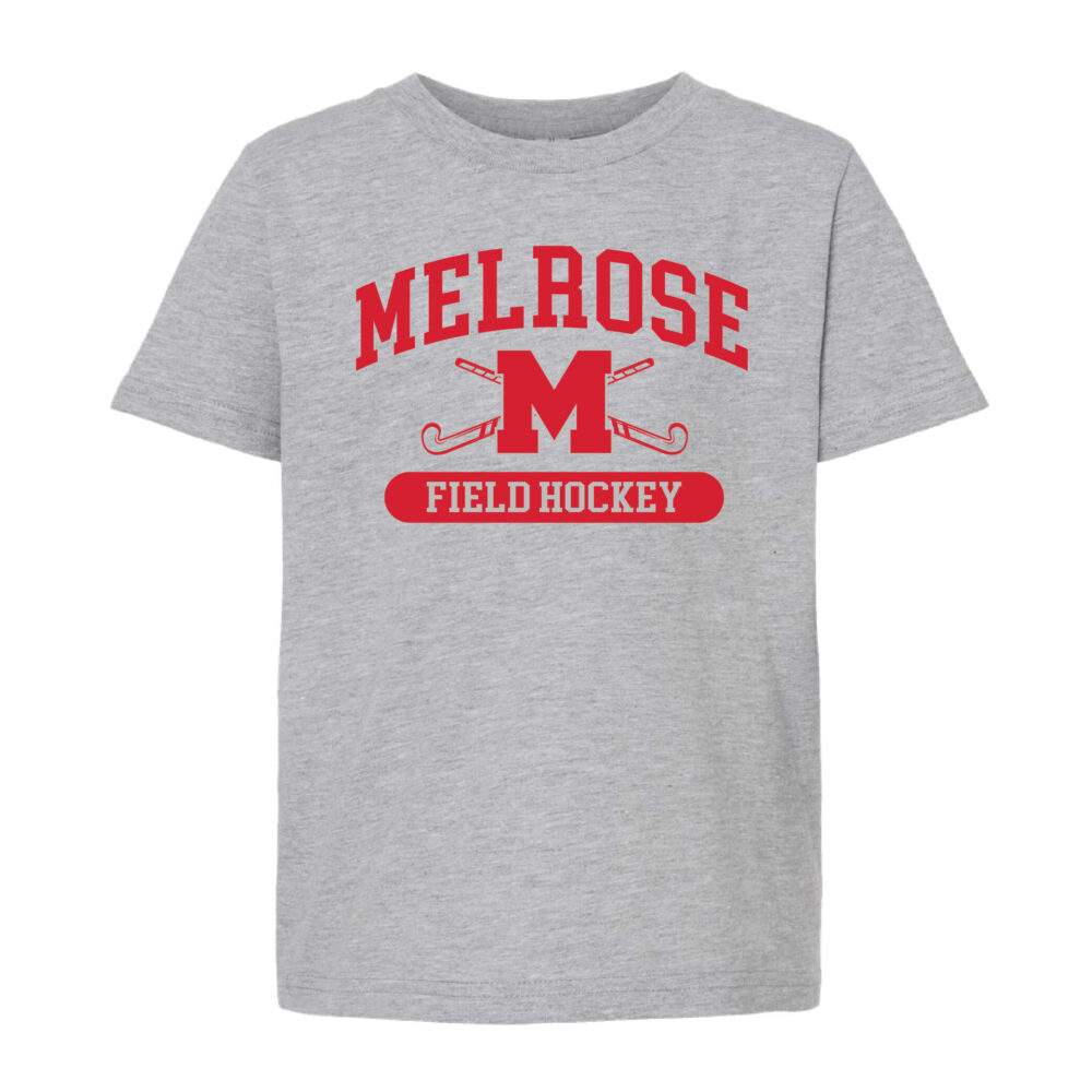 Youth Grey Fine Jersey Melrose Field Hockey Tee