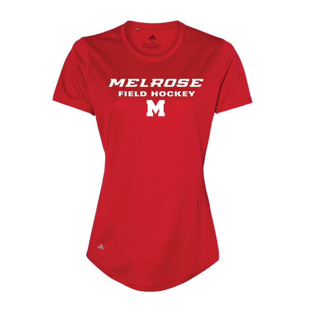 Adidas® Women's Sport Red Field Hockey T-Shirt