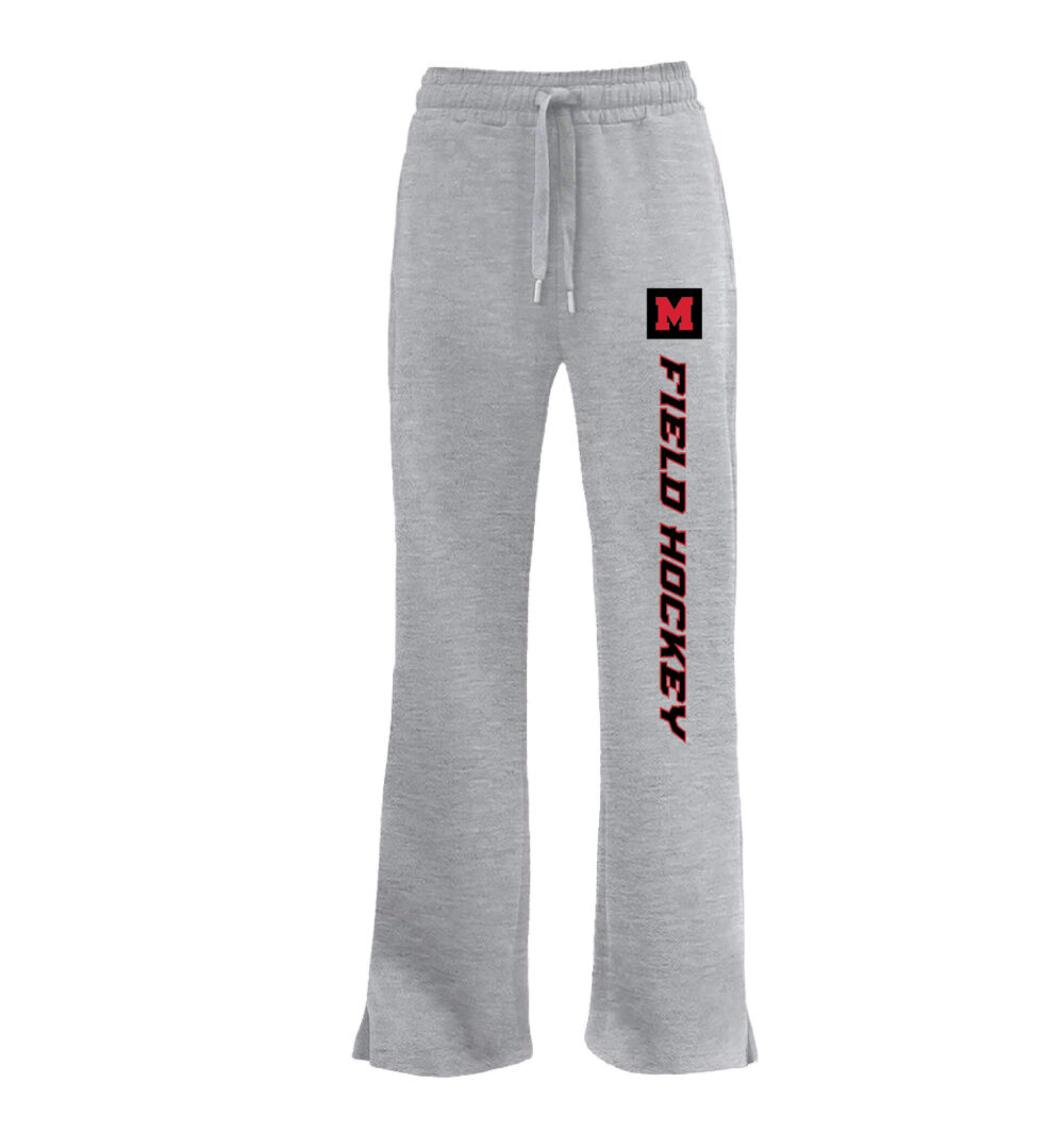 Womens Flare Bottom Field Hockey Sweatpants