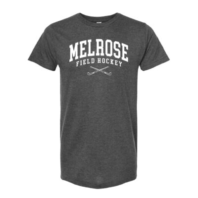 Adult Melrose Field Hockey Heather Charcoal Tee