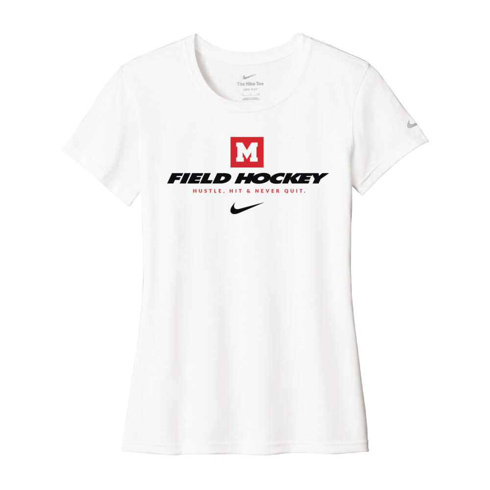 Nike® Women's Swoosh Sleeve rLegend White Tee