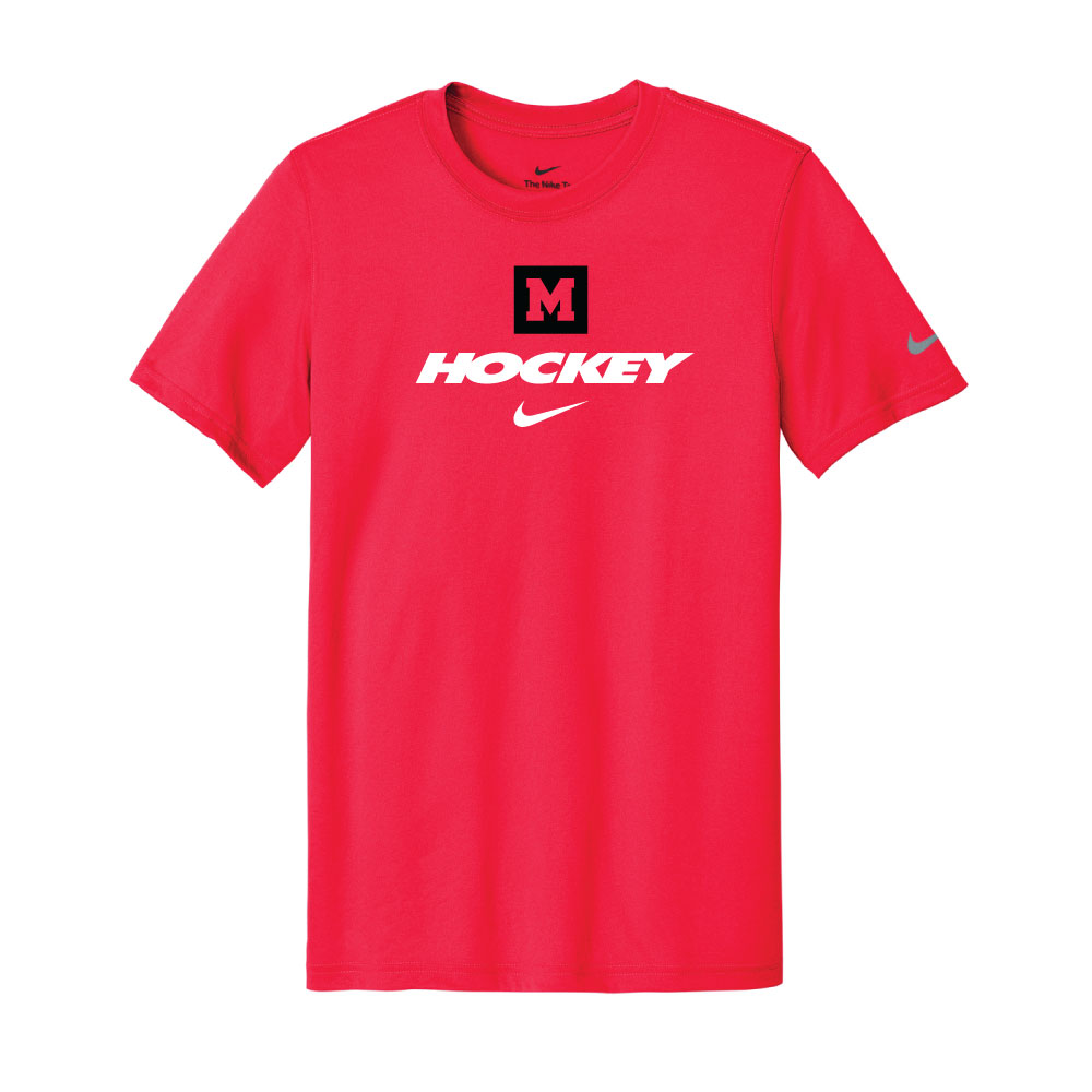 Nike® Unisex Swoosh Sleeve rLegend Red Tee